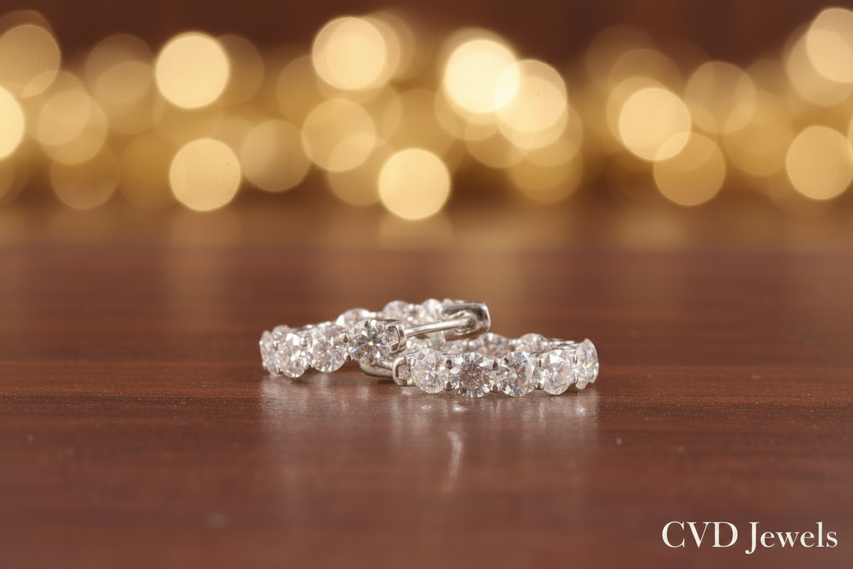 Introducing Our New Moissanite Earring Collection