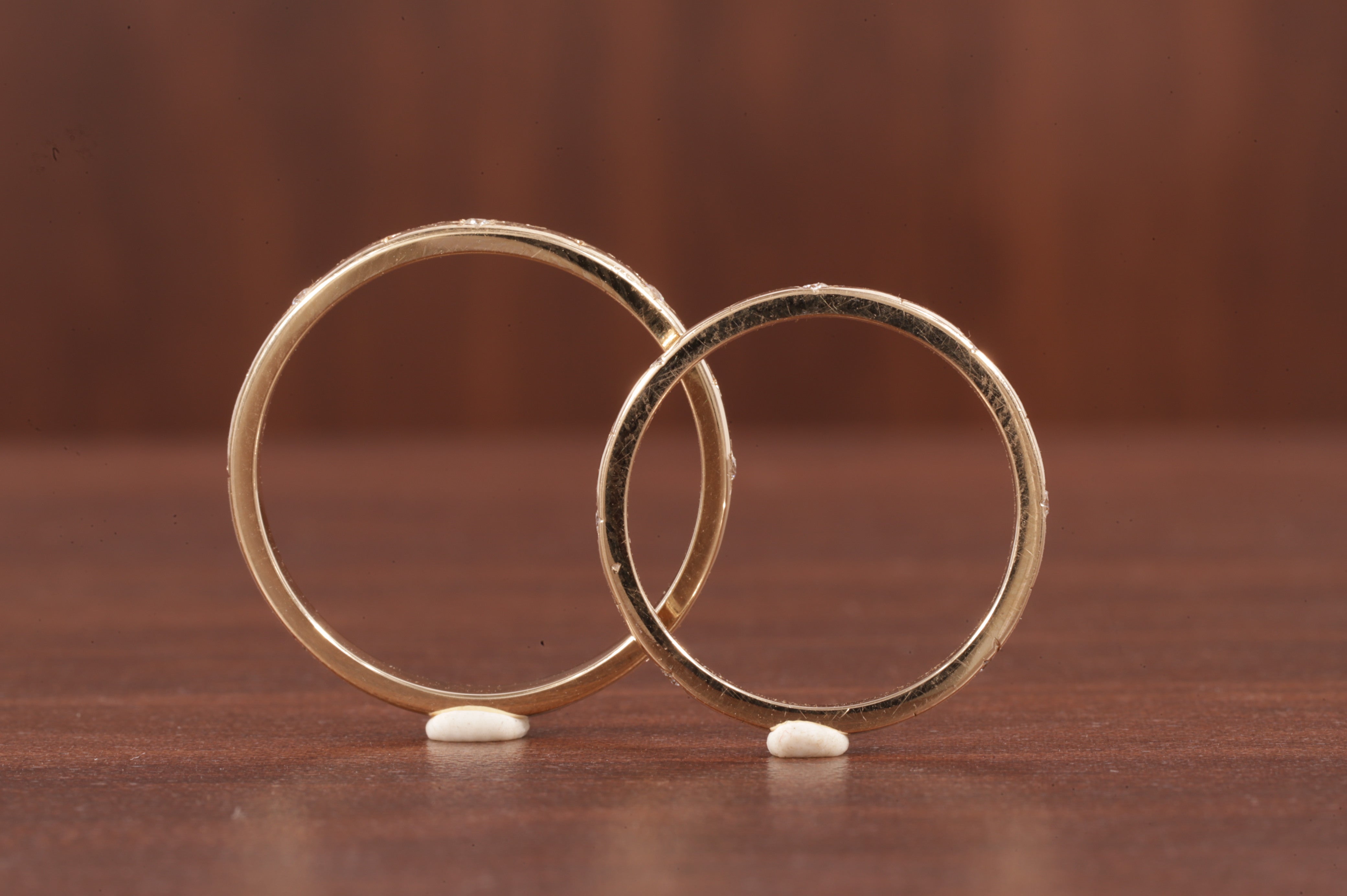 moissanite Starburst Wedding Band Ring, 14k Solid Gold Dainty Star Setting Anniversary Band