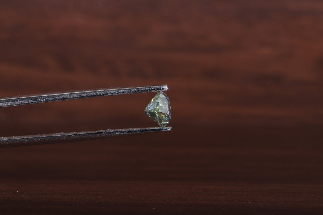 Fancy Green Marquise Cut Lab Grown Diamond, IGI Certified Marquise Cut