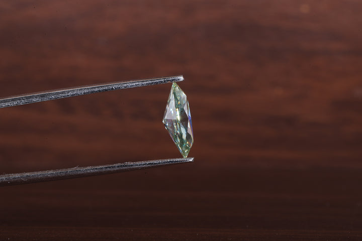 Green Marquise Cut Loose Moissanite For Engagement Ring Marquise Loose Moissanite For Making Jewelry