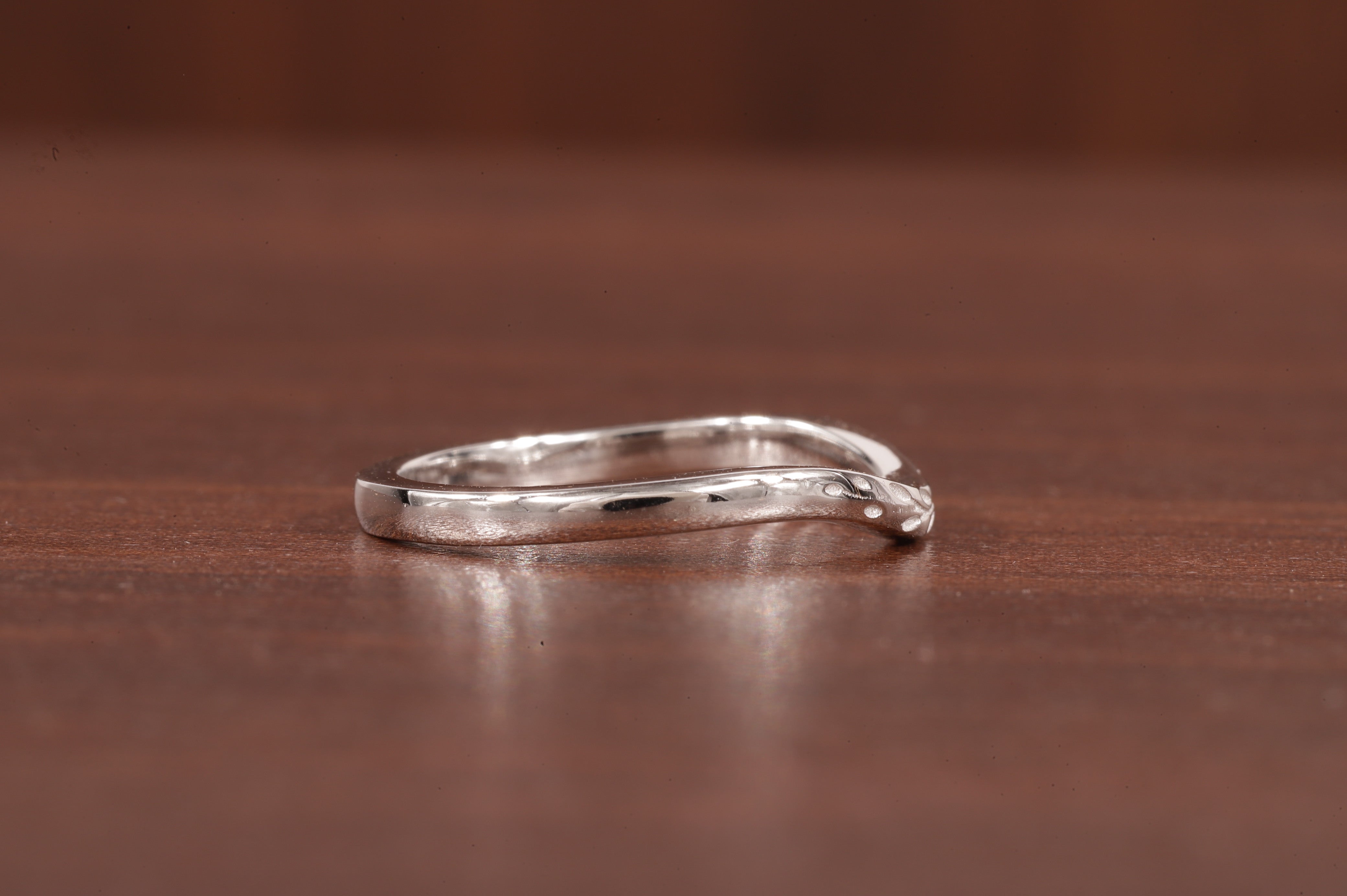 Vintage wedding band, Nature Inspired Leaf Wedding Ring Solid Gold Wedding