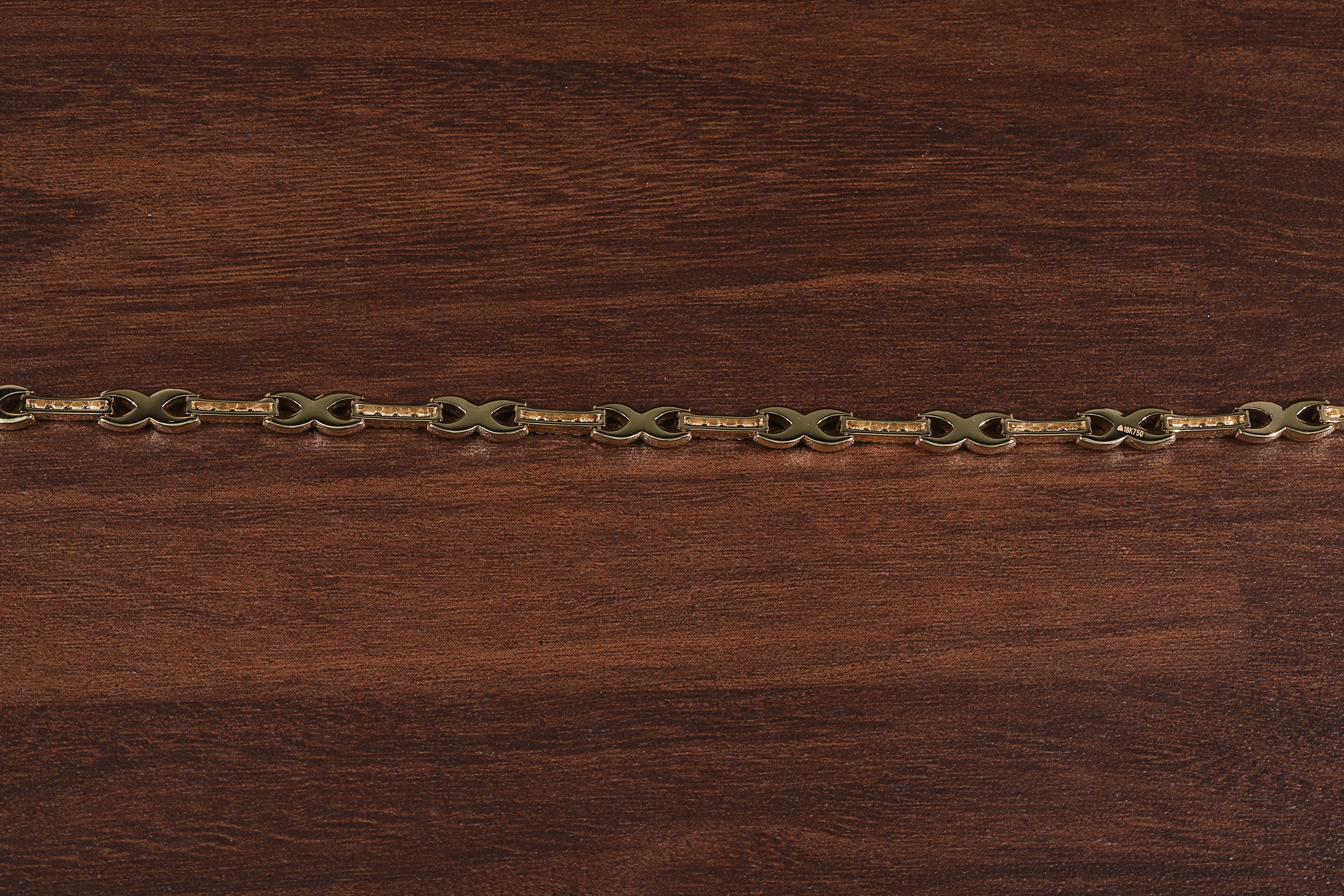 Round Diamond infinity Bracelet, Round Lab Grown Diamond