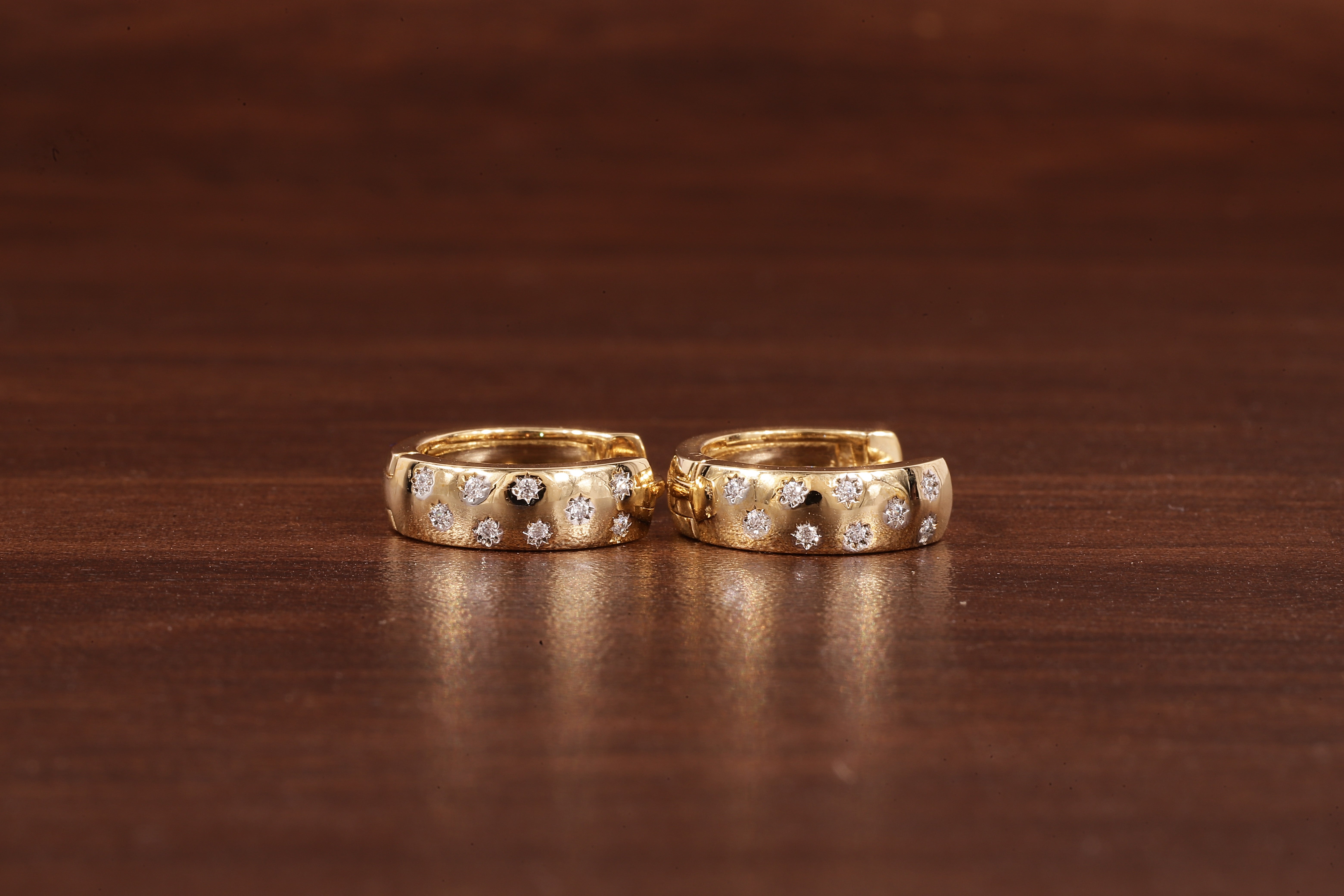 East West Emerald Cut Wedding Band, Hidden Halo Lab Grown Diamond Band