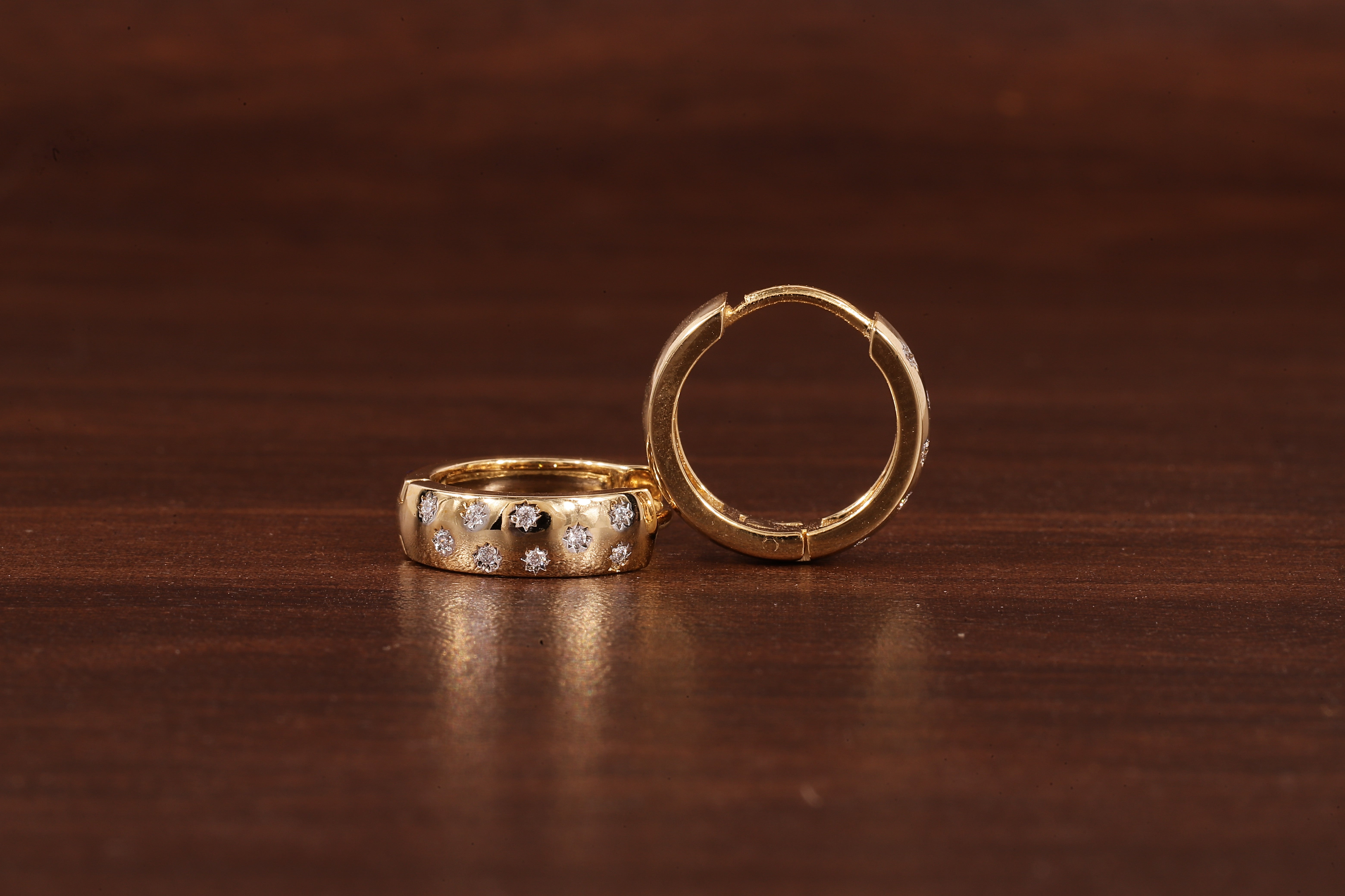 East West Emerald Cut Wedding Band, Hidden Halo Lab Grown Diamond Band