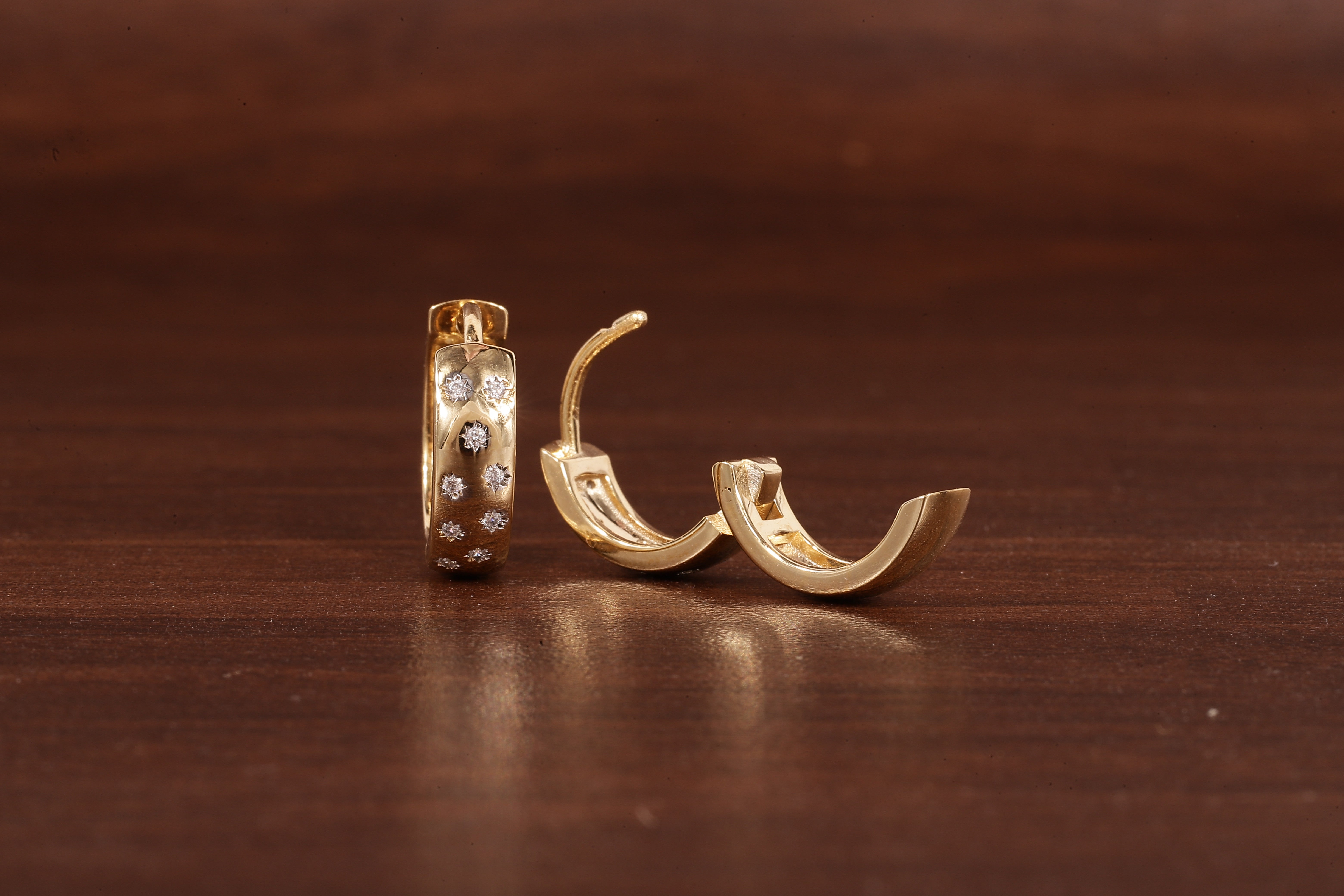 East West Emerald Cut Wedding Band, Hidden Halo Lab Grown Diamond Band