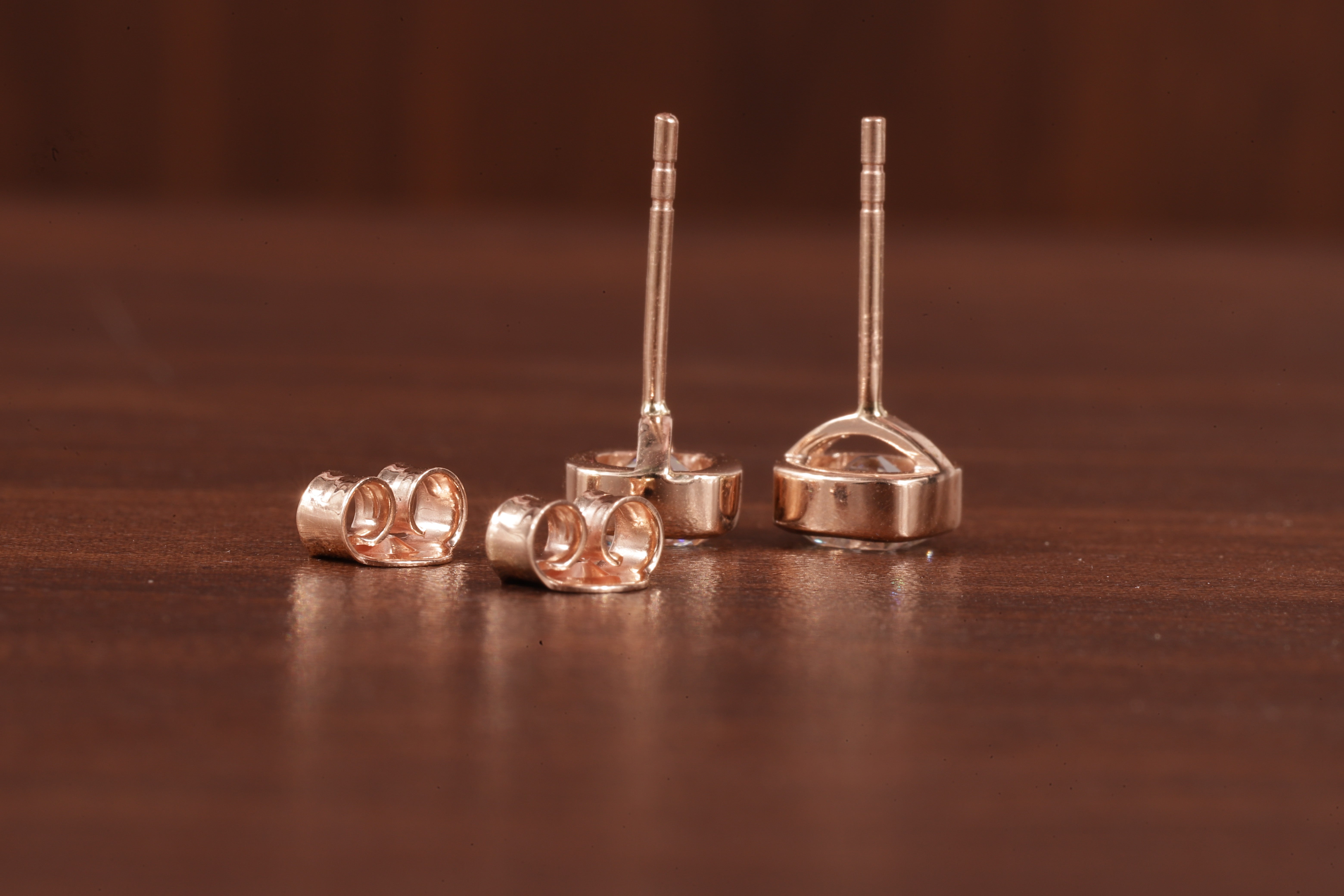 Lab Grown Diamond Earrings, Old European Cushion Cut Diamond Earrings, Stud Earrings for Women