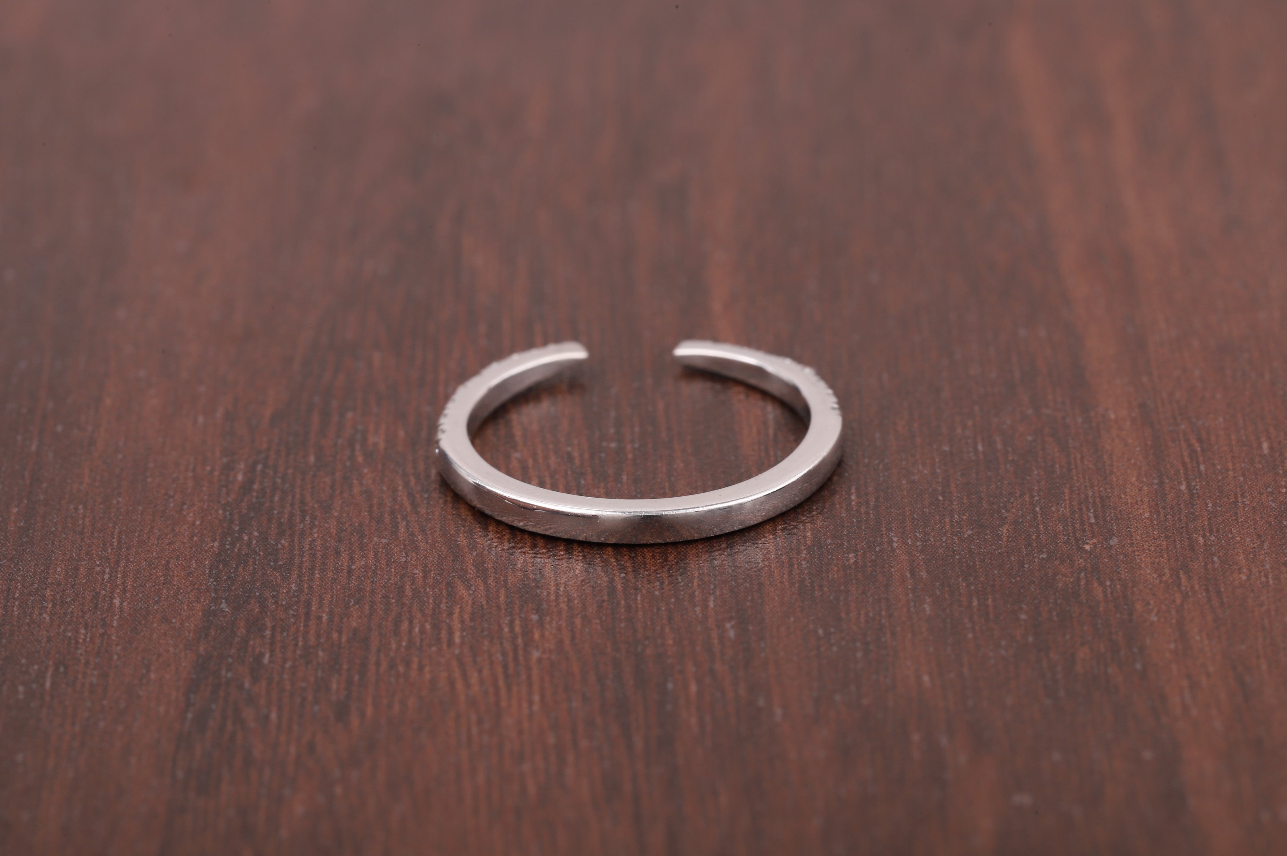 Open Wedding Ring for Engagement Lab Grown Diamond Ring Stackable Open Gap Ring