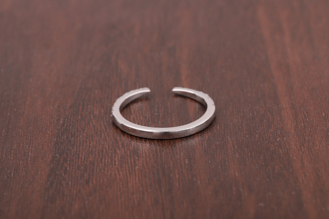 Open Wedding Ring for Engagement Lab Grown Diamond Ring Stackable Open Gap Ring