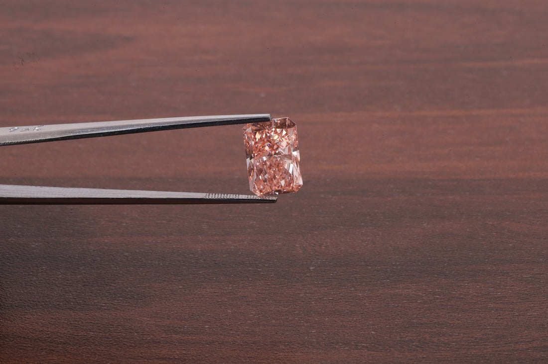 5.00Ct Radiant Fancy Pink Diamond| Pink Radiant Lab Grown Diamond