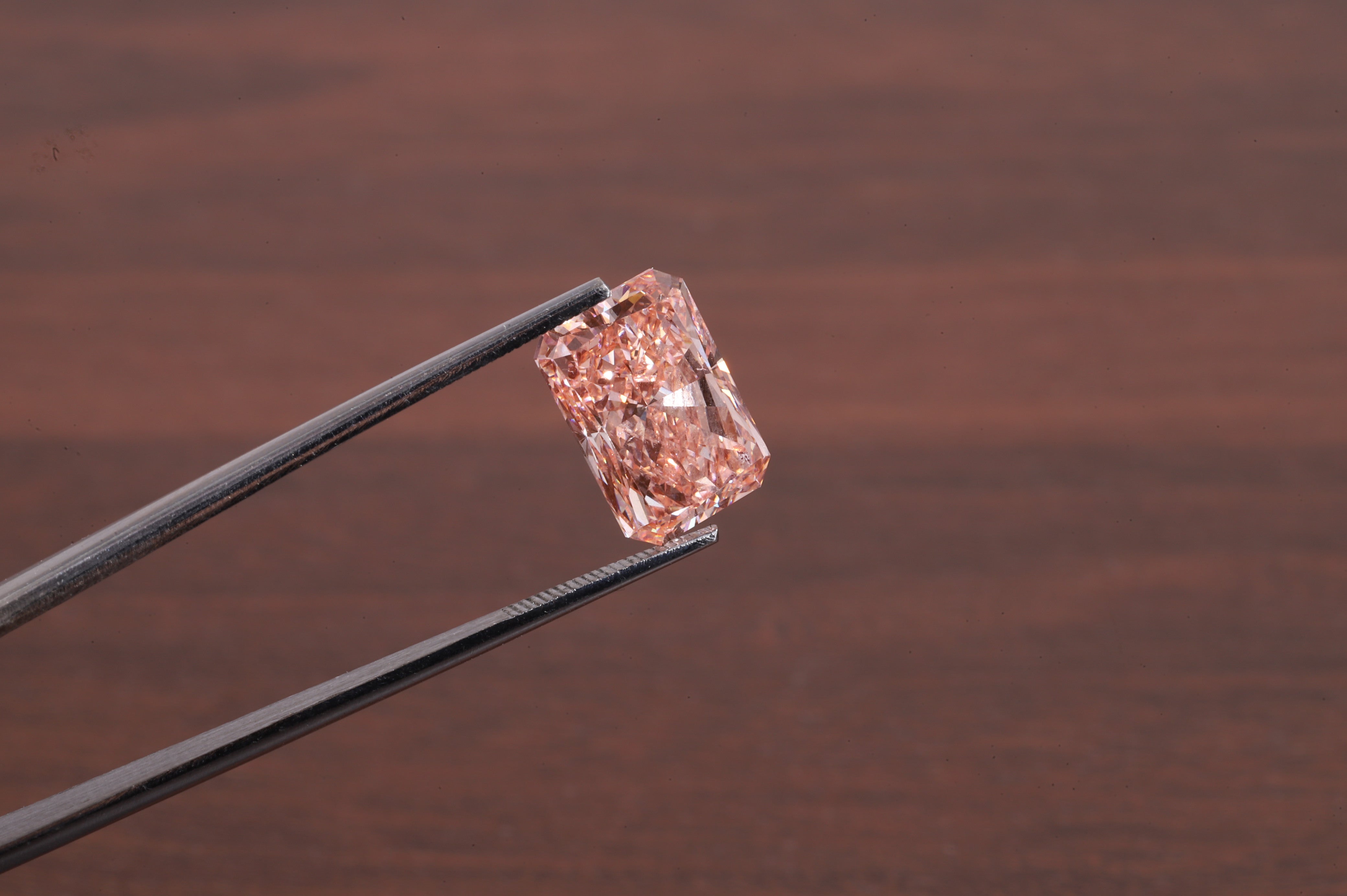 5.00Ct Radiant Fancy Pink Diamond| Pink Radiant Lab Grown Diamond