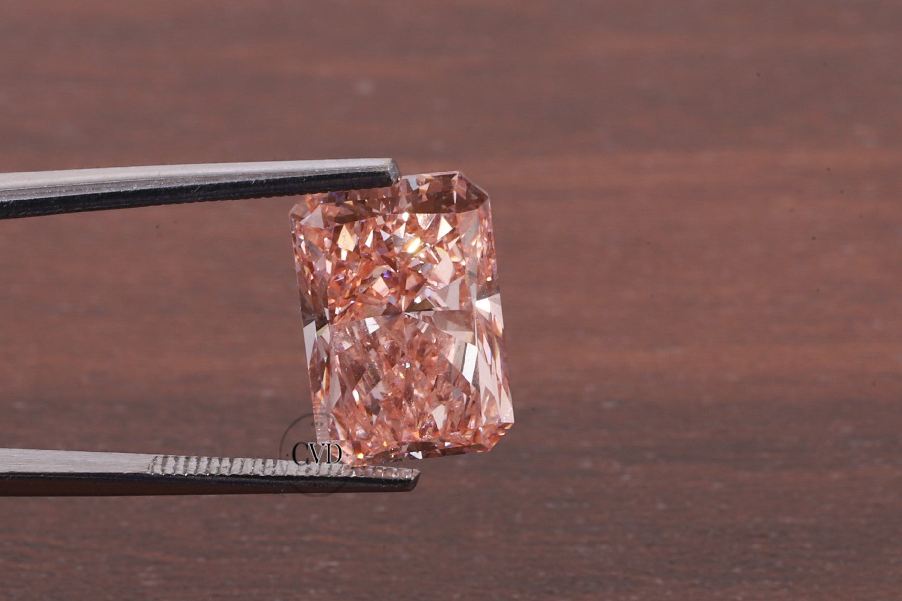 5.00Ct Radiant Fancy Pink Diamond| Pink Radiant Lab Grown Diamond
