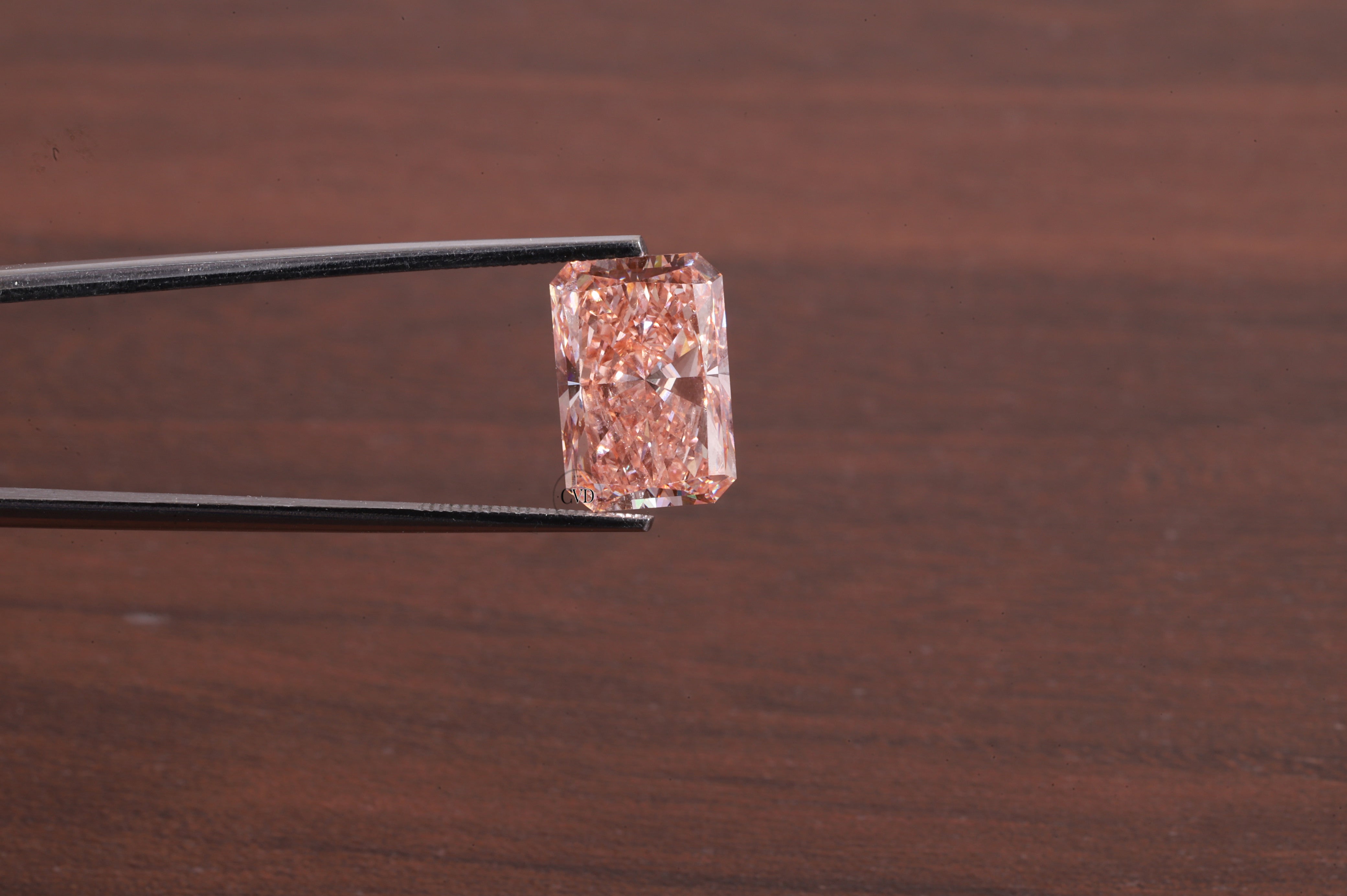 5.00Ct Radiant Fancy Pink Diamond| Pink Radiant Lab Grown Diamond