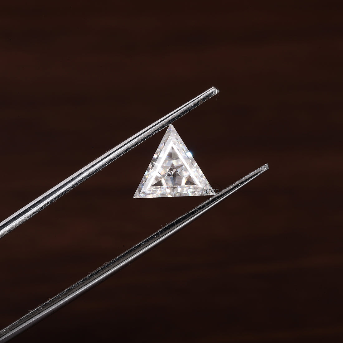 Triangle loose Moissanite Stone For Engagement
