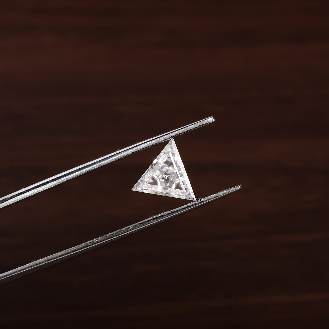 Triangle loose Moissanite Stone For Engagement