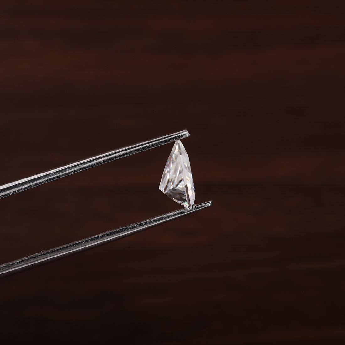 Triangle loose Moissanite Stone For Engagement