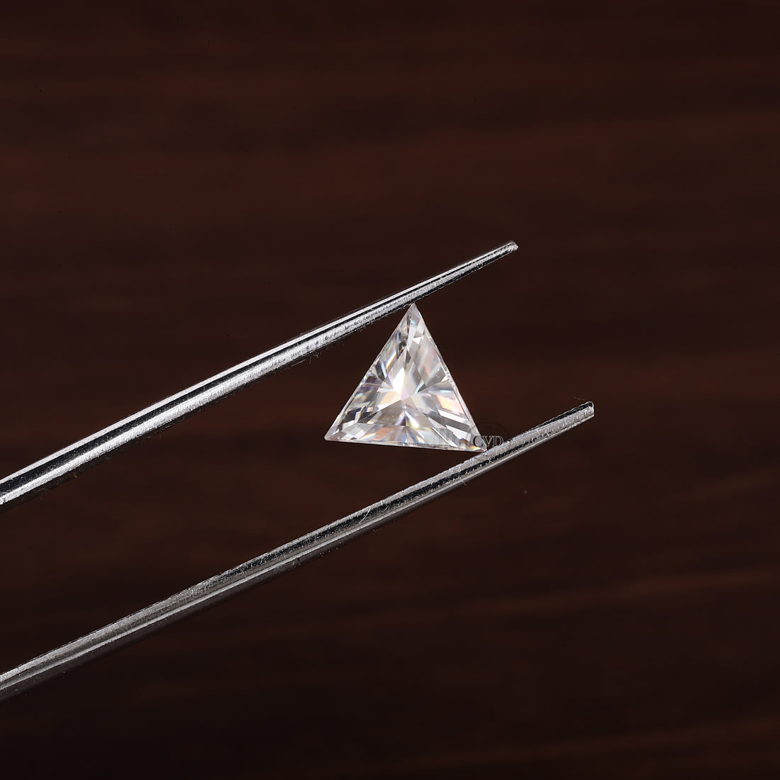 Triangle loose Moissanite Stone For Engagement