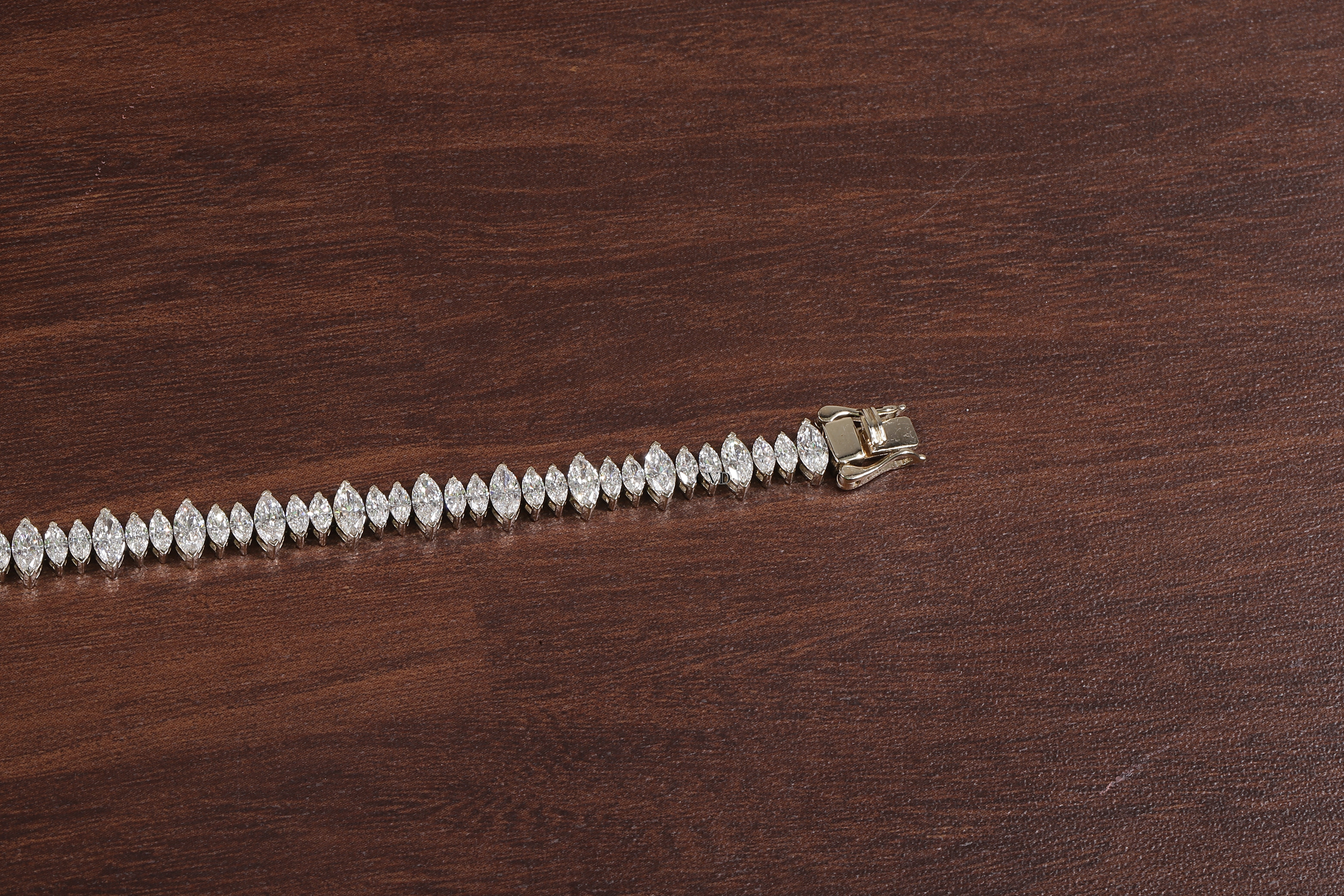 Marquise Diamond Tennis Bracelet, Marquise lab Grown diamond
