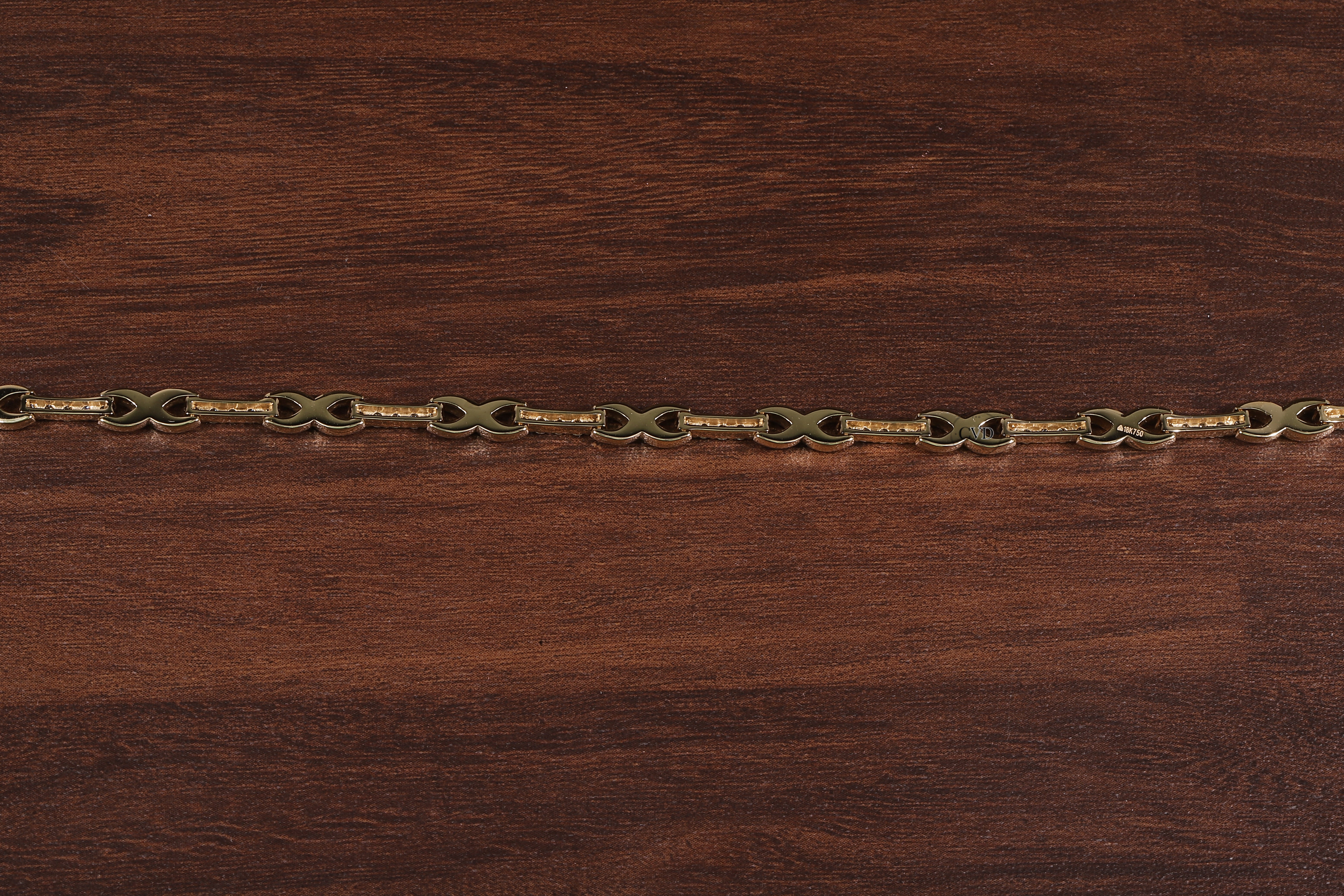 Round Diamond infinity Bracelet, Round Lab Grown Diamond
