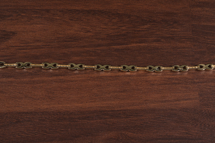 Round Diamond infinity Bracelet, Round Lab Grown Diamond
