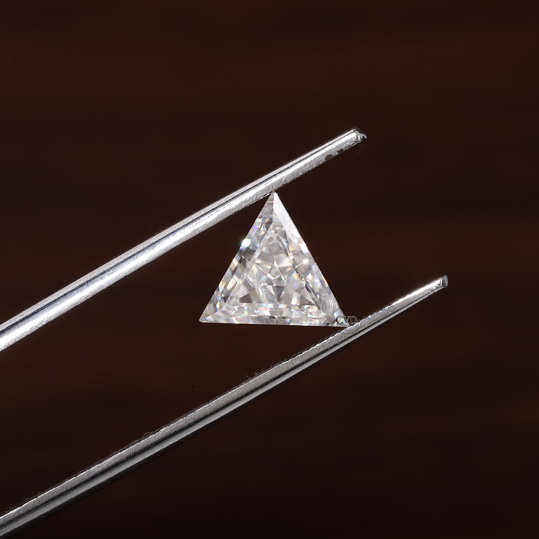 Triangle loose Moissanite Stone For Engagement