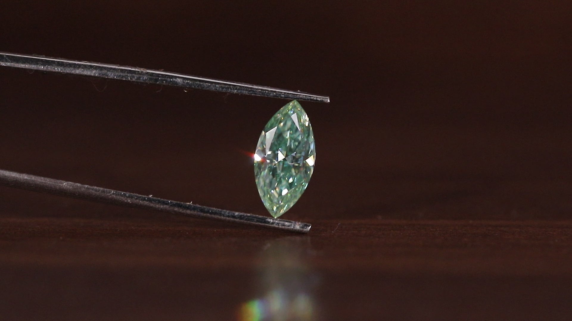 Fancy Green Marquise Cut Lab Grown Diamond, IGI Certified Marquise Cut